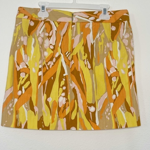 J. Crew Limoncello mini skirt yellow orange size 2 NWOT - Picture 5 of 8